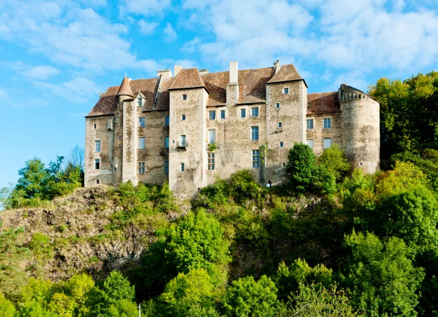 chateau de boussac dans la creuse 23
